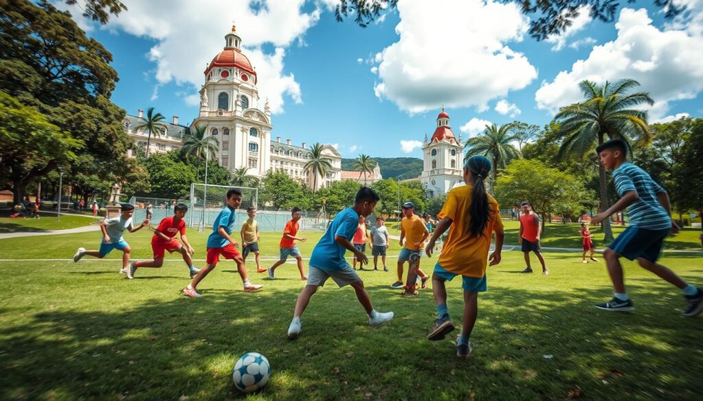 A importância dos esportes na vida dos jovens de Curitiba