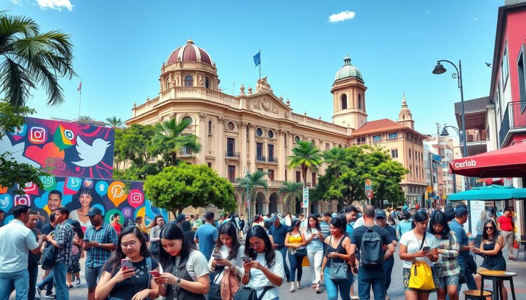 Redes sociais em Curitiba